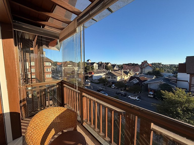 Apto no coração de Gramado 400 metros Rua Coberta