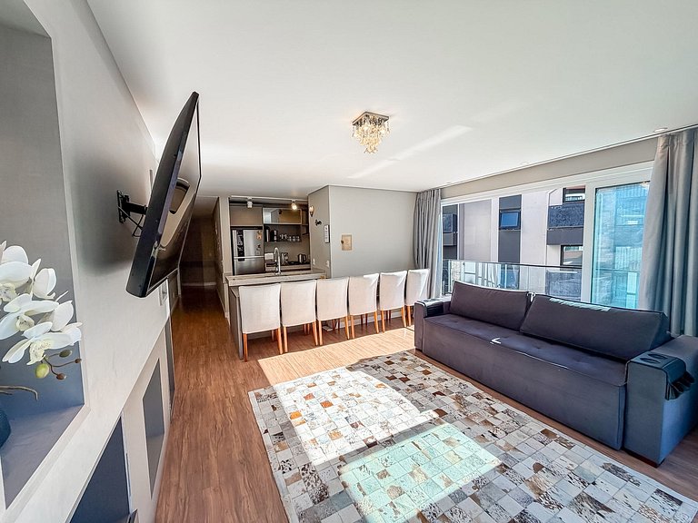 A uma quadra da Rua Coberta, duas suítes