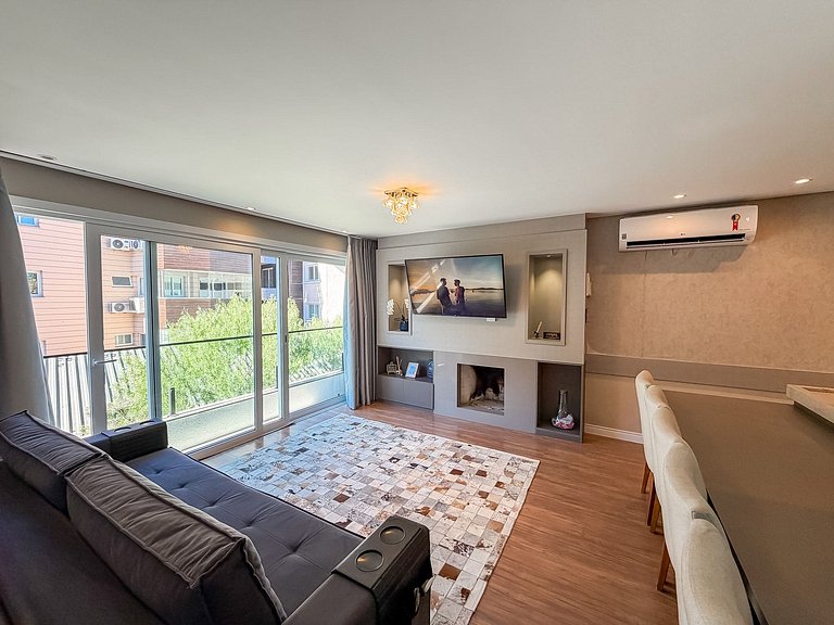 A uma quadra da Rua Coberta, duas suítes