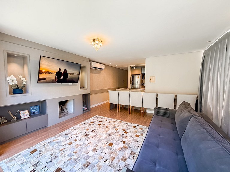 A uma quadra da Rua Coberta, duas suítes