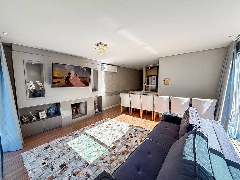 A uma quadra da Rua Coberta, duas suítes