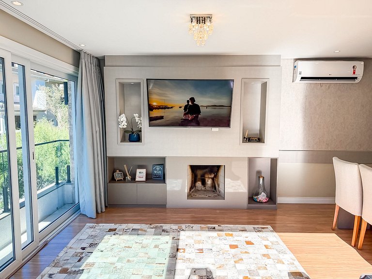 A uma quadra da Rua Coberta, duas suítes