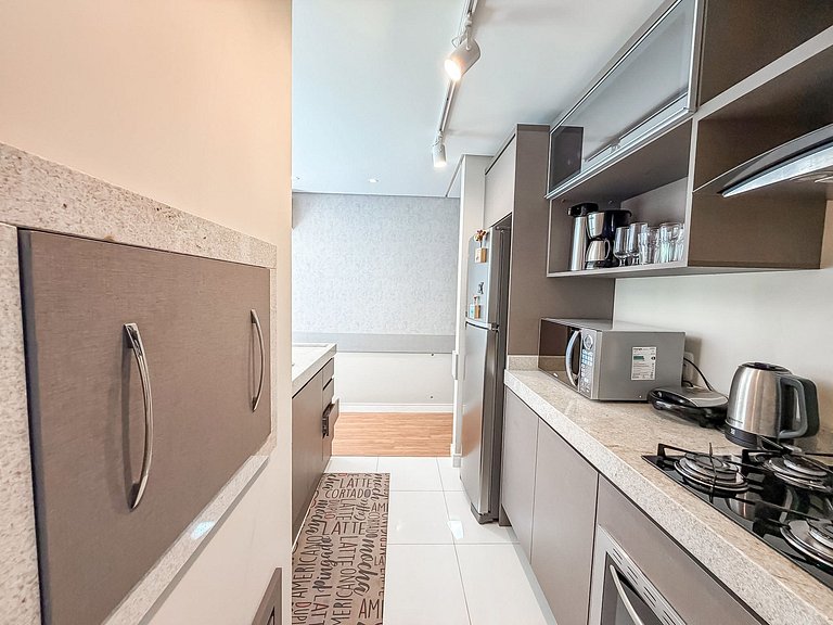 A uma quadra da Rua Coberta, duas suítes