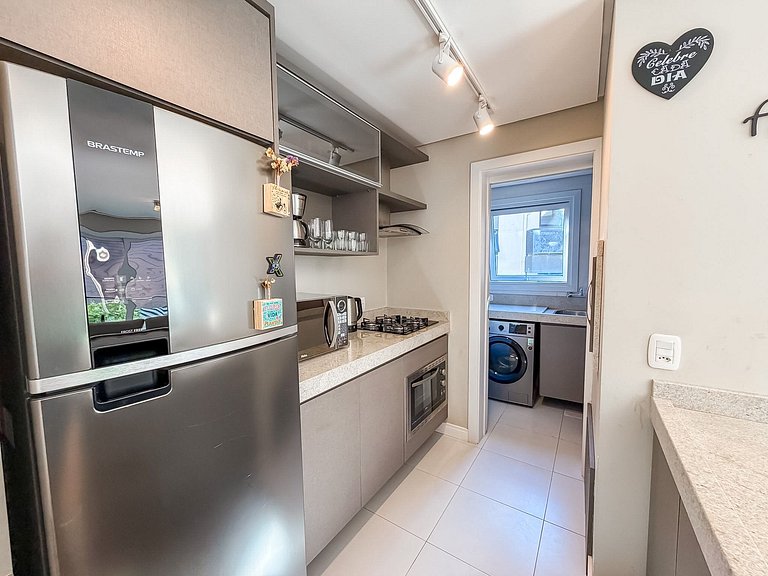 A uma quadra da Rua Coberta, duas suítes