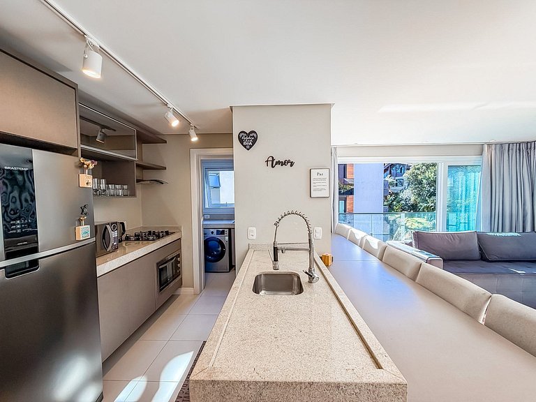 A uma quadra da Rua Coberta, duas suítes