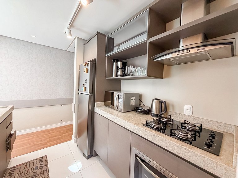 A uma quadra da Rua Coberta, duas suítes