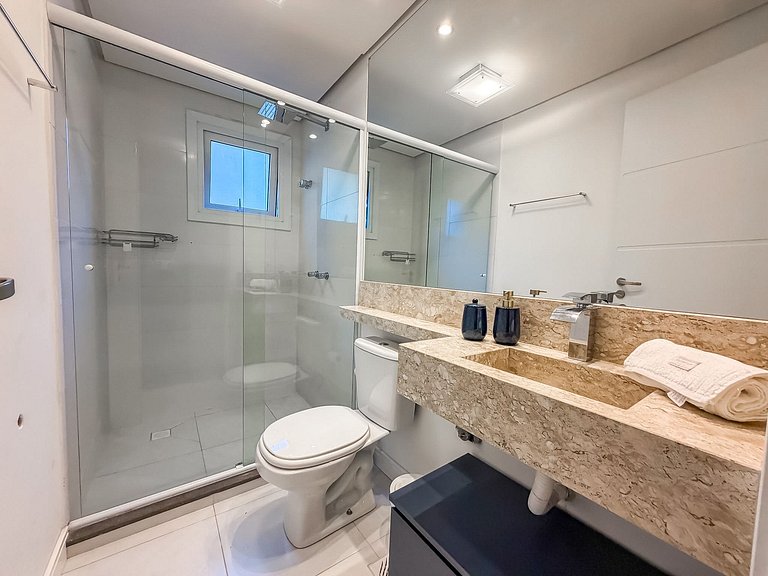 A uma quadra da Rua Coberta, duas suítes