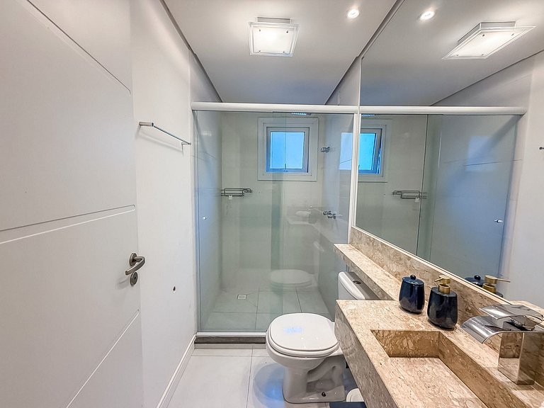 A uma quadra da Rua Coberta, duas suítes