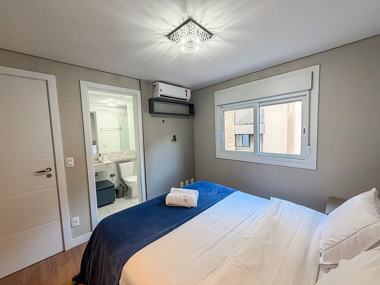 A uma quadra da Rua Coberta, duas suítes