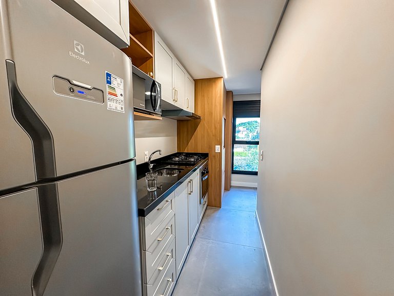 Apartamento novo perto da Rua Coberta