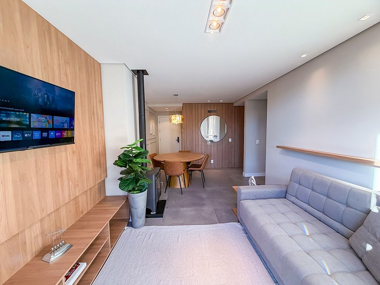 Apartamento novo perto da Rua Coberta