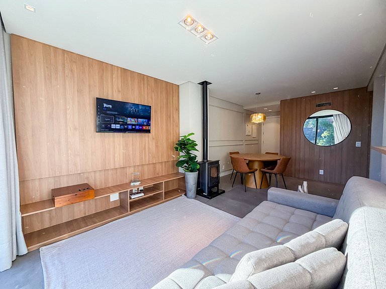 Apartamento novo perto da Rua Coberta