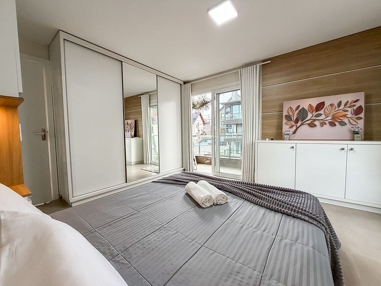 Apartamento a passos da Rua Coberta